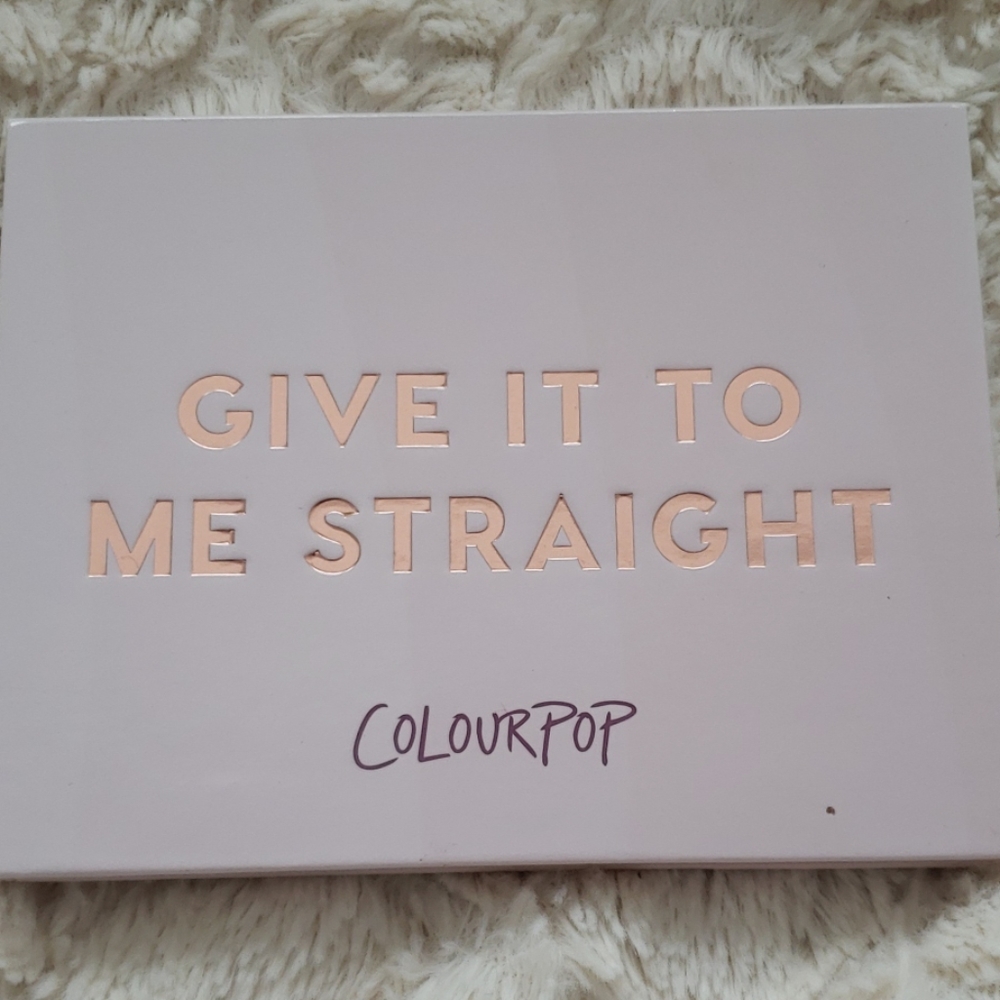 Colourpop Give it to me Straight palette